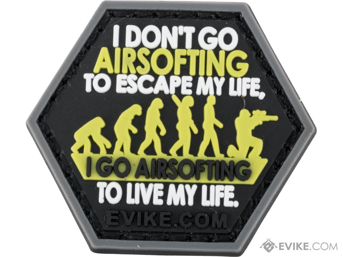 Operator Profile PVC Hex Patch iAirsoft Series 1 (Model: Phrases / Airsoft Life)