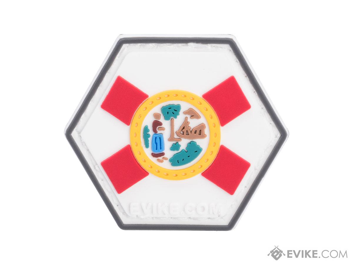 : Las Vegas Raiders Patch Button Circle Logo Flag Large