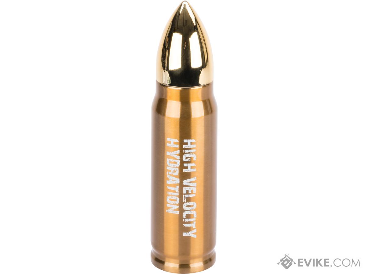 Stainless Steel High Velocity Hydration Bullet Water Bottle  (Type: 500ml / 16.9oz), Evike Stuff, e-SWAGG