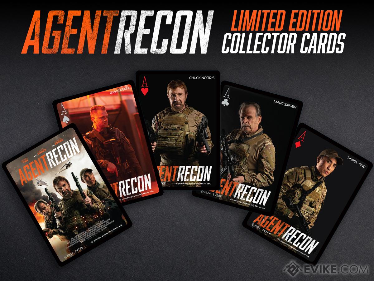 Evike.com Weapons Cache Ultimate Collectible Playing Cards (Set: Agent Recon / Collector Set)