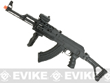 CYMA Sport AK47 Tactical Airsoft AEG Rifle (Model: Skeleton Side-folding Stock / Gun Only)