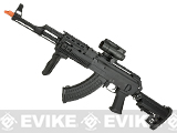JG Full Metal AK47 Custom Contractors Weapon AK74 (C.P.W) Full Size Airsoft AEG Electric Rifle Package.