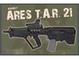 z Ares Licensed Tavor TAR21 Full Size Airsoft AEG Rifle with Mars Scope (Black)