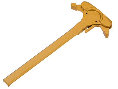 APS Phantom Combat Ambidextrous Charging Handle for Airsoft AEGs (Color: Gold)