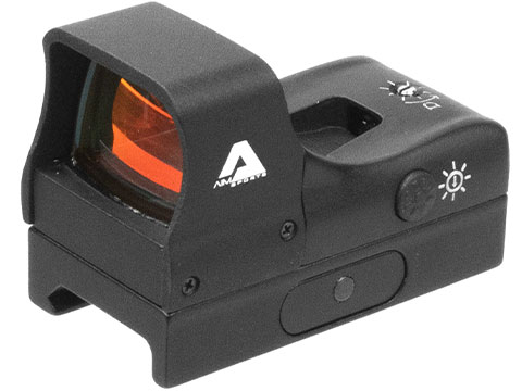 AIM Sports 1x27 Compact Red Dot Sight w/ Push Button Activation