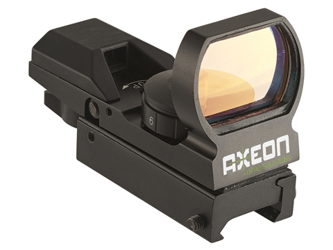 Axeon 4-RS Multi Reticle Hooded Reflex Sight