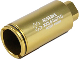 Madbull Noveske KX3 Adjustable Sound Amplifier Flashhider (Color: Gold / 14mm Negative)