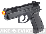 z ASG Licensed CZ75D Compact CO2 Airsoft Gas Blowback Hand Gun - Black