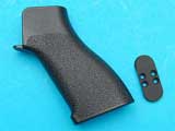 G&P M16 Type Motor Grip w/ Metal Grip Cover for Systema M4 PTW Series Airsoft AEG.