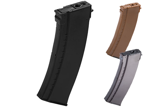 LCT LCK74 450 Round Imitation Bakelite Hi-Capa AEG AK Magazine (Color: Black)