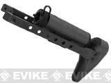 ICS QRS Retractable Stock for CXP M4 Series Airsoft AEG EBB Rifles (Color: Black)