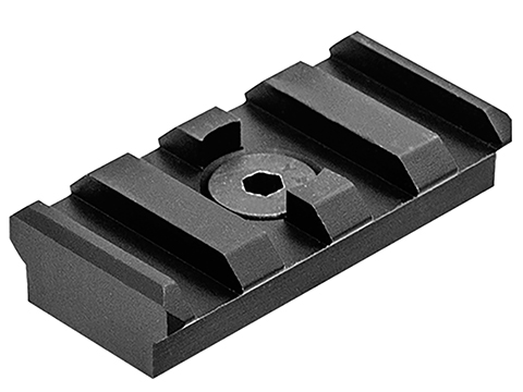 UTG PRO M-LOK 4-Slot Picatinny Rail Section (Color: Black)