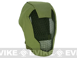 Matrix Iron Face Carbon Steel Striker Gen4 Metal Mesh Full Face Mask (Color: OD Green)