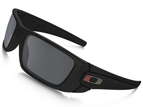 Oakley Fuel Cell Sunglasses (Color: Thin Red Line Black / Black Iridium)