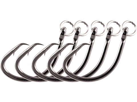 Owner 5163R-131 Ringed Mutu Circle Hook for Live Bait with Welded Eye (Size: 3/0 / 5-Pack)