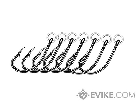 Owner 5106R-071 Flyliner Ringed Live Bait Hook with Forged Short Shank  Cutting Point and Ringed/Welded Eye (Size: 4 / 8 per pack), MORE, Fishing,  Hooks & Weights -  Airsoft Superstore