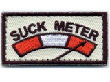 Matrix Tactical Suck Meter Hook and Loop Patch (Tan)