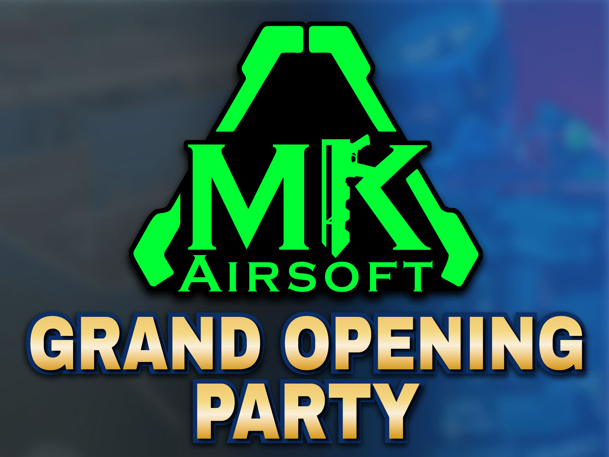 MK Airsoft Medina, an Evike Preferred Retailer Grand Opening Party Event Ticket (Model: Admission & Gameplay Sack)