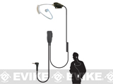Code Red Headsets Recruit One-Wire Lapel Microphone w/ PTT (Connector: Motorola 1-Pin)