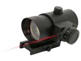 z AIM Tactical Red Dot Sight and Laser System with QR Weaver Style Mount