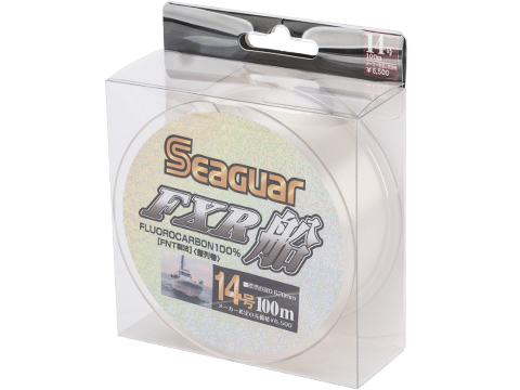 Kureha Seaguar FXR Boat Fluorocarbon Fishing Line (Length: 100m / #10 - 35lb)