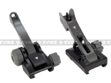 APS QD Catapult Flip-up Front & Rear Sight Set for Airsoft AEG Rifles