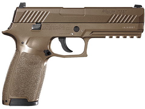 SIG Sauer P320 CO2 Powered Blowback Air Pistol (Color: Coyote Tan)