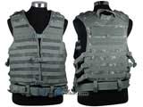 NcSTAR Tactical MOLLE Vest w/ Hydration Pouch and Pistol Belt (Color: ACU)