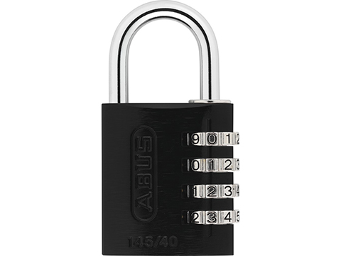 ABUS Combination Lock (Model: 145/40 Black / Level 4)