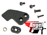 Angel Custom 100% CNC Machined M4 M16 Extended Magazine Release (Color: Black)