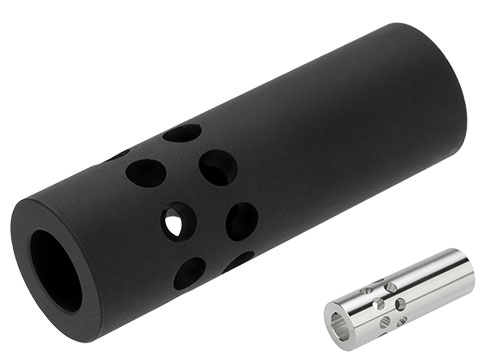 Angel Custom KC-02 Type AEG GBB 14mm Negative Flash Hider (Color: Black)