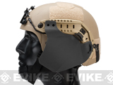 Matrix Side Cover Set for ARC Type Airsoft Helmet Rails (Color: Black)