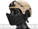 Avengers Helmet Face Armour HAF Mask for Airsoft (Color: Black)