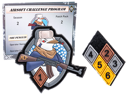 Airsoft Challenge Program Season 2 Patch Pack (Model: The Penguin Universal)