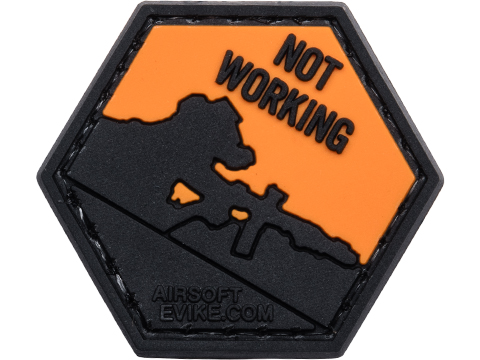 Operator Profile PVC Hex Patch Catchphrase Series 5 (Style: Not Working)
