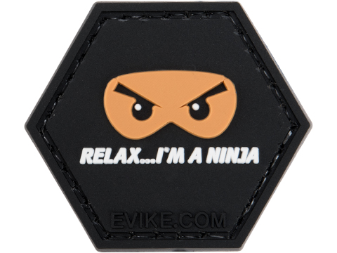 Operator Profile PVC Hex Patch Ninja Series (Model: Relax I'm A Ninja)