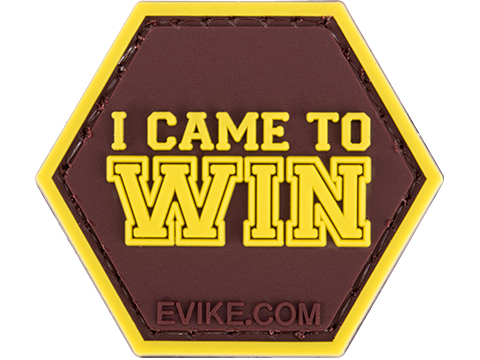 Operator Profile PVC Hex Patch Catchphrase Series 6 (Model: I Came To Win)