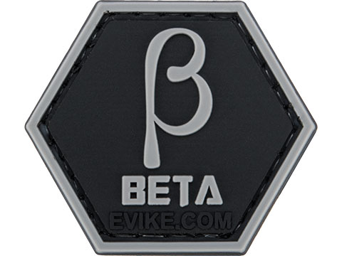 Operator Profile PVC Hex Patch Greek Letters Series (Style: Beta)