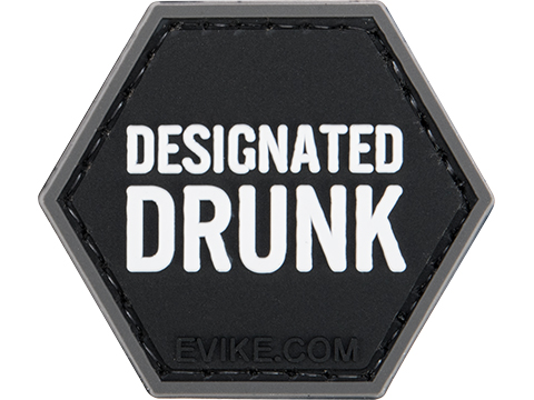 Operator Profile PVC Hex Patch Catchphrase Series 6 (Model: Designated Drunk)