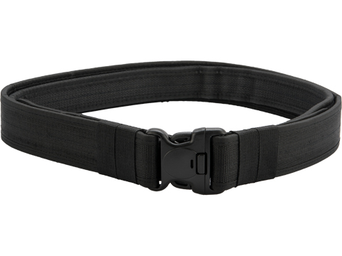 Matrix Nylon Dual Police Belt (Color: Black)