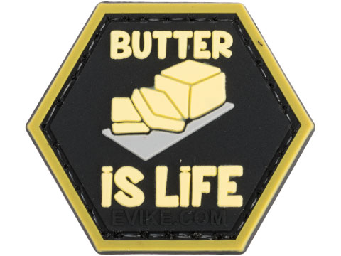 Operator Profile PVC Hex Patch Catchphrase Series 5 (Style: Butter is Life)