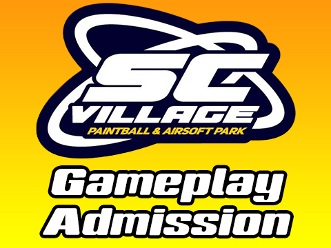 SC Village Field Ticket Admission for Airsoft Gameplay Only 