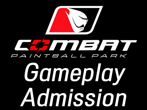 Combat Paintball Park Ticket Admission for Airsoft Gameplay Only 