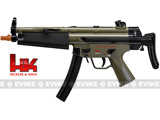 z Heckler & Koch / H&K MP5 Navy Dual Power Fully Auto / Full Size Airsoft AEG - Dark Earth