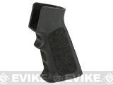 APS Custom Hand Stippled Motor Grip for M4/M16 Airsoft AEGs - Black