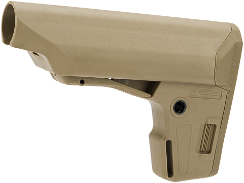 PTS Enhanced Polymer Stock (EPS) for Airsoft Rifles (Color: Dark Earth)