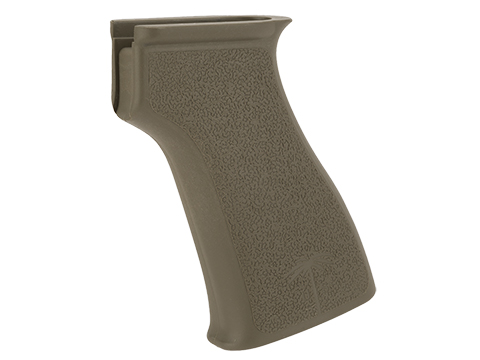 PTS / US PALM Licensed Polymer AK Combat Grip for GBB Rifles (Color: Dark Earth)