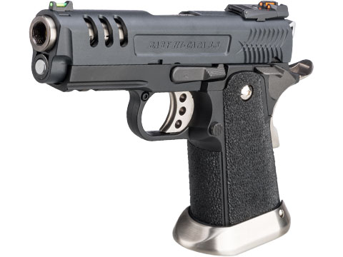 WE-Tech Hi-Capa 3.8 Deinonychus Gas Blowback Pistol (Color: Black / Full-Auto)