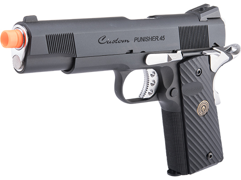 Socom Gear Special Edition Punisher 1911 Airsoft Gas Blowback Pistol (Model: Gun Only)