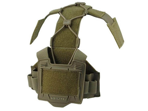 Agilite Helmet Bridge Tactical Accessory Platform (Color: Coyote Tan)
